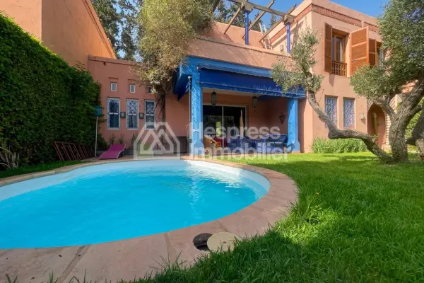 Villa à louer longue durée – targa, marrakech