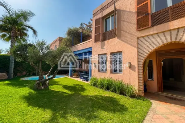 Villa à louer longue durée – targa, marrakech
