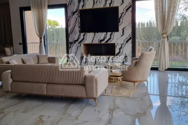 Villa Contemporaine au Quartier Agdal Marrakech