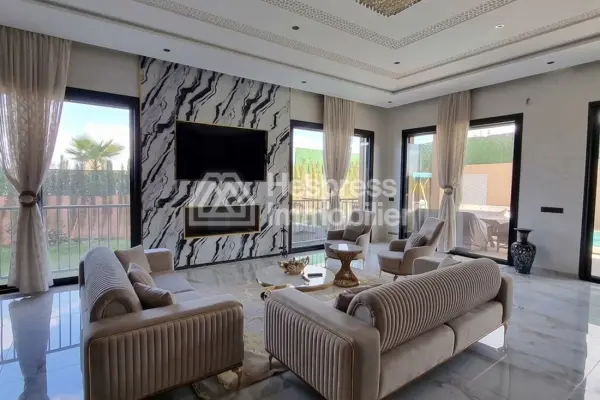 Villa Contemporaine au Quartier Agdal Marrakech