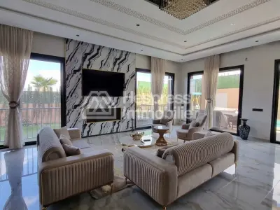Villa Contemporaine au Quartier Agdal Marrakech