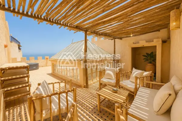 Riad avec terrasse vue mer à Essaouira