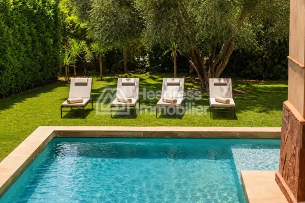 Villa meublée avec piscine privée