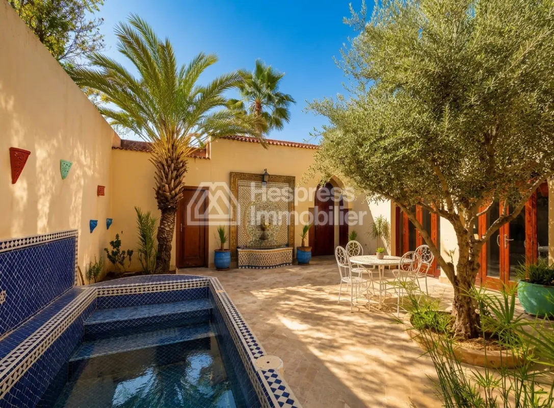 Villa Riad de caractère Palmeraie de Marrakech