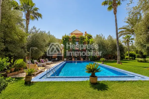 Private villa on the Circuit of the Palmeraie
