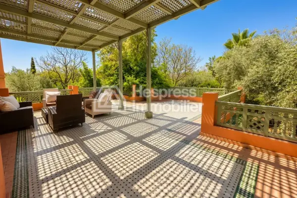 Private villa on the Circuit of the Palmeraie