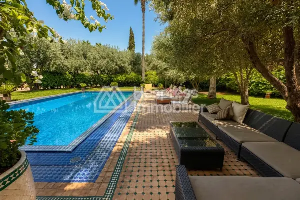 Private villa on the Circuit of the Palmeraie