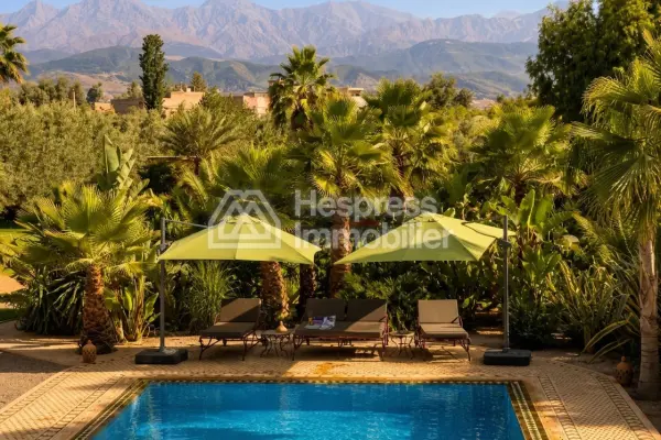 Villa with VNA Route De L'Ourika , Atlas view