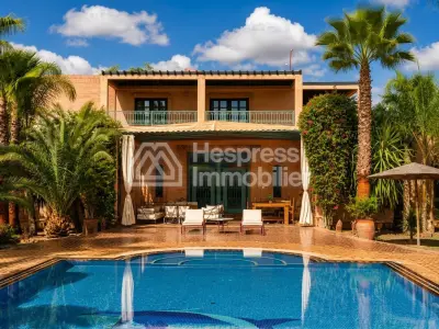 Villa avec VNA route de l'Ourika, vue Atlas