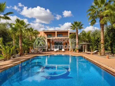 Villa avec VNA route de l'Ourika, vue Atlas