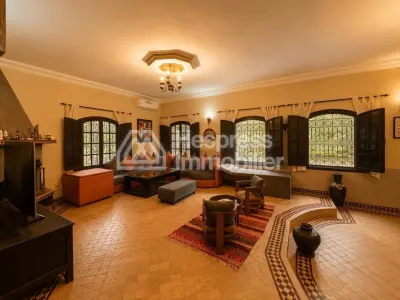 Villa avec VNA route de l'Ourika, vue Atlas