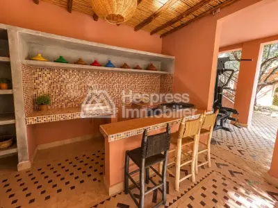 Villa avec VNA route de l'Ourika, vue Atlas