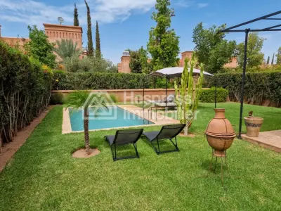 Villa with pool near future golf course Marrakech