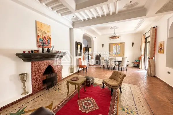 Villa de charme avec piscine à Marrakech