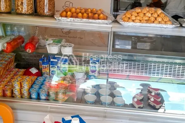 Well-equipped snack bar for rent in Abwab Gueliz