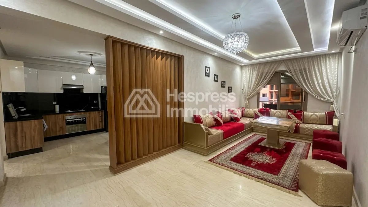 Superbe appartement à louer meublé à Guéliz