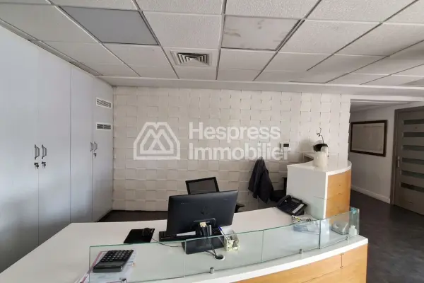 New 198 m² office on the 8th floor with terrace