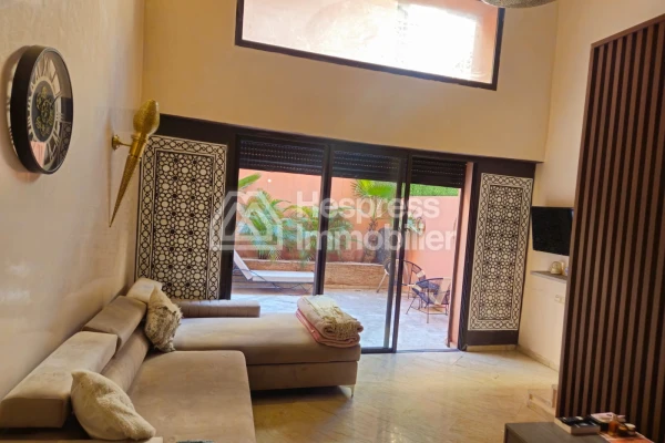 Duplex for sale in Gueliz , Residence with swimming pool