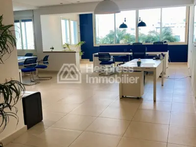 Office space of 170 m², empty or furnished, on Boulevard d'Anfa