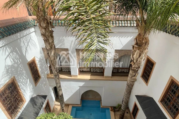 Superbe Riad maison d’hôtes à Marrakech – Médina, proche Jemaa el Fna