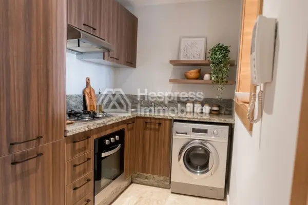 Furnished studio apartment, 60 m², with terrace Racine