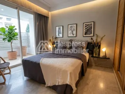 Furnished studio apartment, 60 m², with terrace Racine