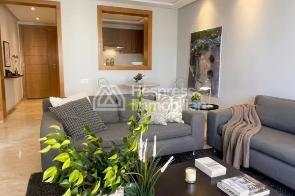 Furnished studio apartment, 60 m², with terrace Racine