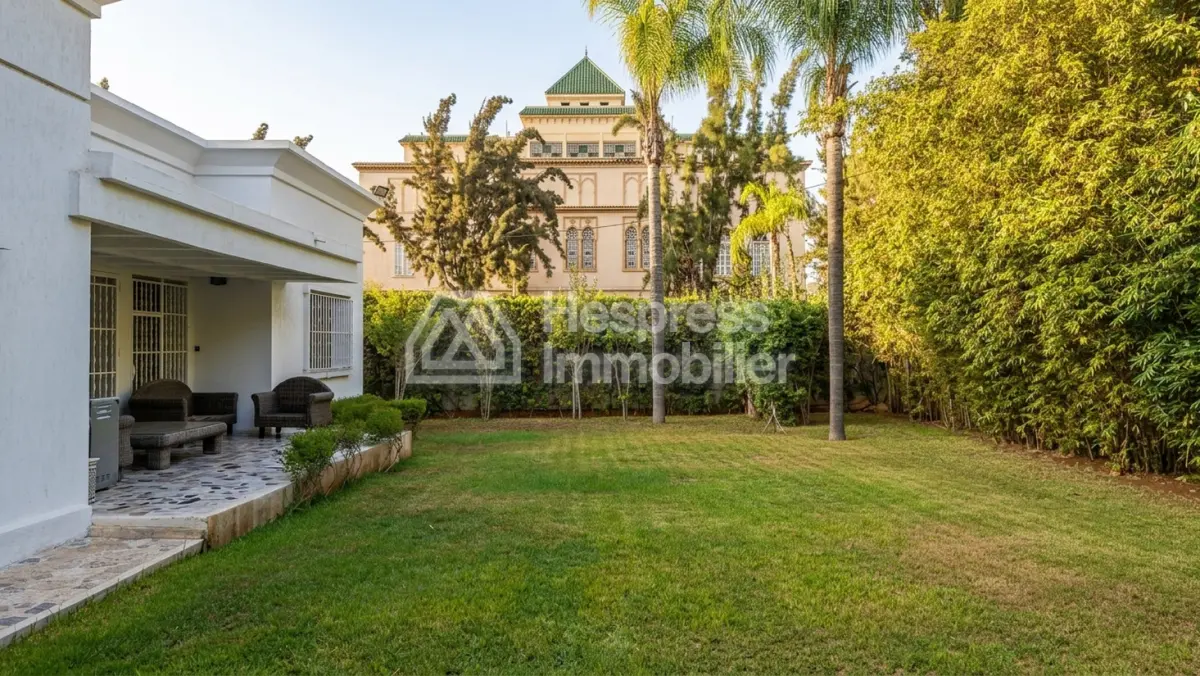 Villa plain pied 1207 m² 4 chambres sud