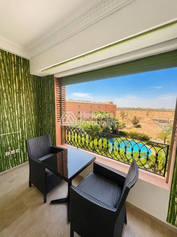 Appartement belle vue piscine Hivernage