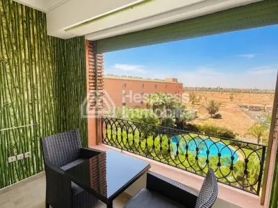 Appartement belle vue piscine Hivernage