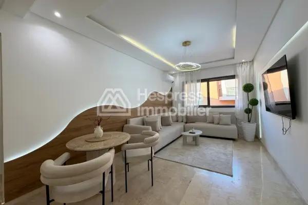 Appartement en vente à Guéliz. Surface totale 79 m². Bien meublé