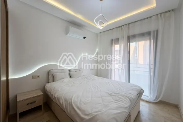 Appartement en vente à Guéliz. Surface totale 79 m². Bien meublé