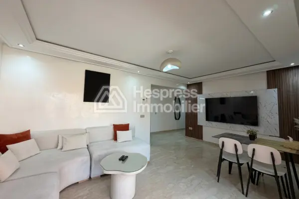 À VENDRE – Appartement Meublé Moderne à Gueliz