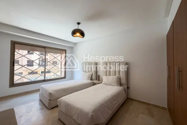 À VENDRE – Appartement Meublé Moderne à Gueliz