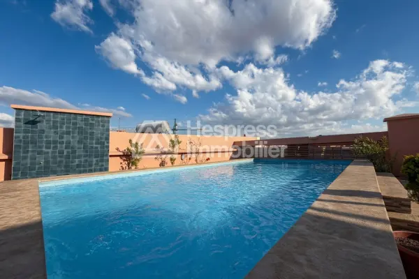 À VENDRE – Appartement Meublé Moderne à Gueliz