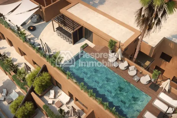 Appartements neufs avec piscine à 7 min de Guéliz