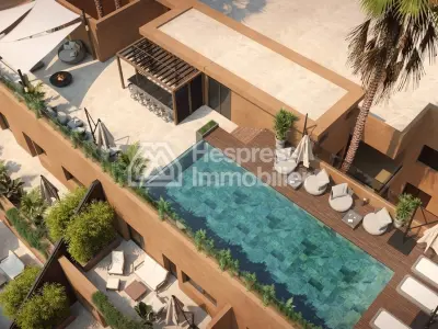 Appartements neufs avec piscine à 7 min de Guéliz