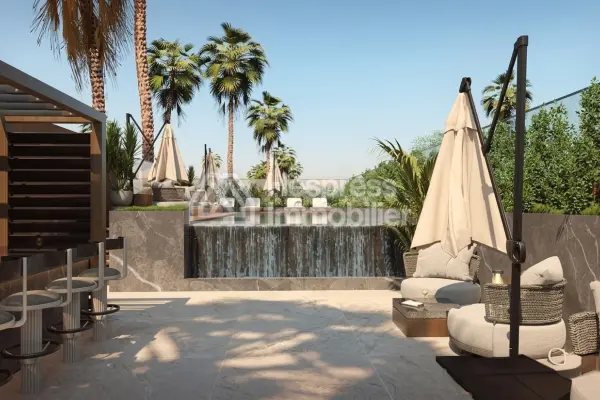 Appartements neufs avec piscine à 7 min de Guéliz