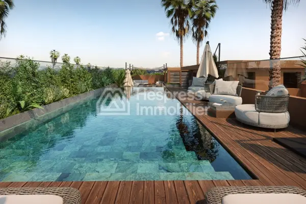 Appartements neufs avec piscine à 7 min de Guéliz