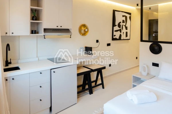 Investissement clé en main à Guéliz – 3 studios autonomes prêts pour Airbnb