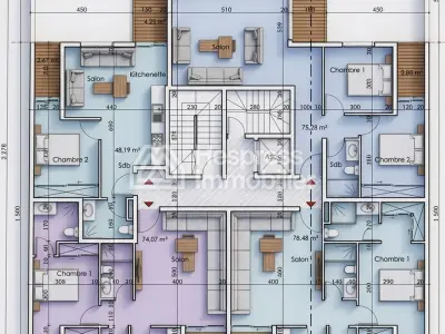 Appartement 2 Chambres à Guéliz – Titre