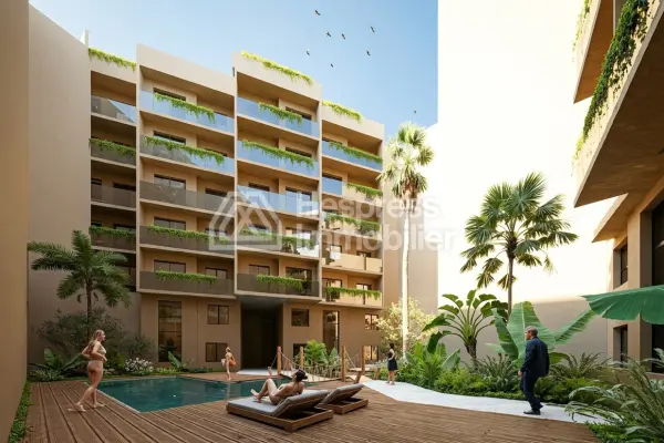 Appartement à vendre à 5min de Guéliz – Marrakech