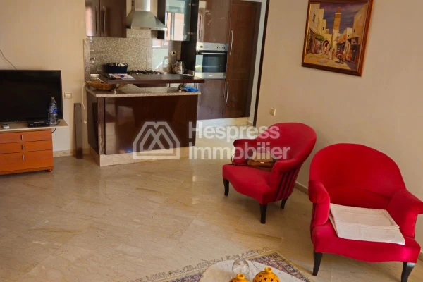 Très beau studio à la vente à Guéliz, résidence avec piscine