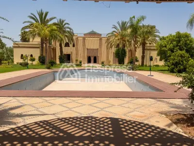 Vente villa de prestige à Marrakech. Meublée