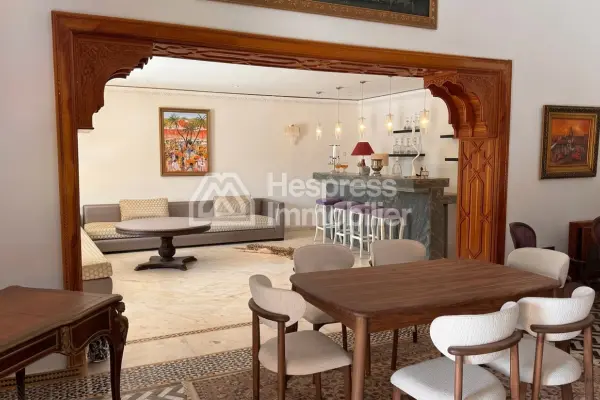 Luxury villa for sale in Marrakech . Furnished