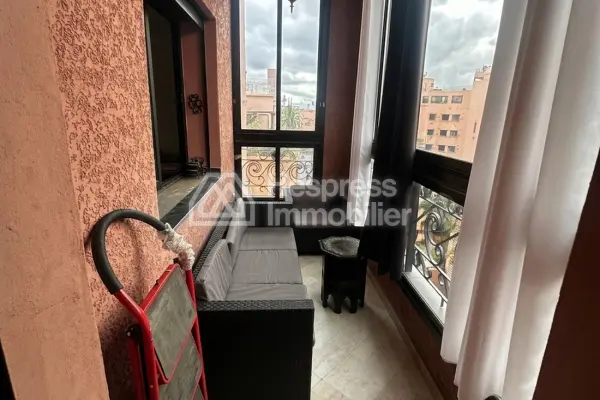 Luxury furnished 3-bedroom, 3-bathroom apartment in Gueliz
