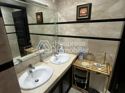 Luxury furnished 3-bedroom, 3-bathroom apartment in Gueliz