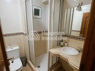Furnished 3-bedroom apartment with living room and 2 bathrooms near Hilali in Gueliz