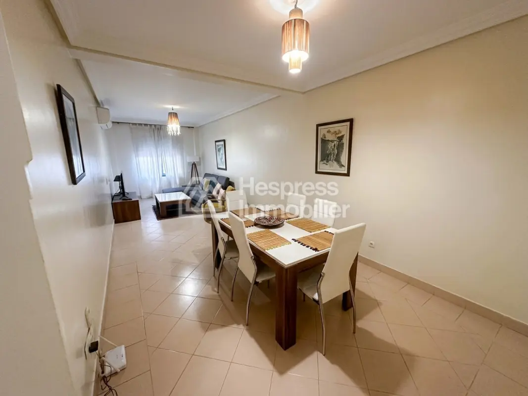 Furnished apartment Gueliz near Colisé cinema and train station
