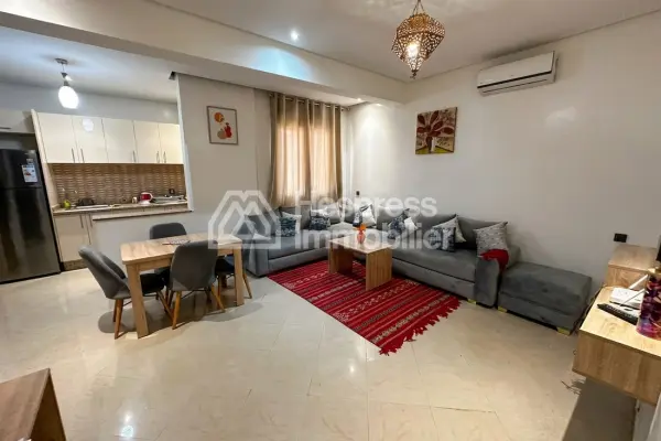 دوبلكس مفروش وجميل في علال فاسي بالقرب من مرجان